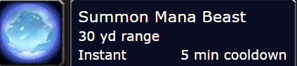 Mana Beast Tooltip